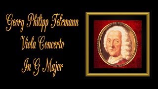 Telemann  Viola Concerto in G Major [upl. by Nylia259]