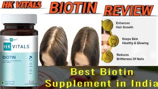 Hk Vitals Biotin Review [upl. by Lian]