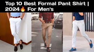 Top 10 BEST Color Combination For Formal Mens Clothes 2023  BEST Formal Dress Colors Combos 🔥 [upl. by Aihsoj984]