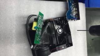 How to disassemble GM 60 Projector part 1 [upl. by Airehtfele]