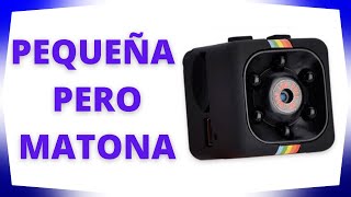 ✅TE ENSEÑO como funciona la mini cámara SQ11 Paso a paso  Unboxing [upl. by Yrred435]