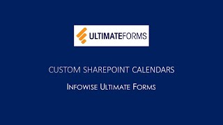 Custom Calendar Solution in SharePoint [upl. by Campos693]