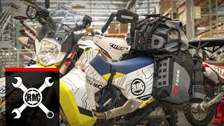 How To Install the Tusk Highland X2 Rackless Motorcycle Luggage System [upl. by Irv60]