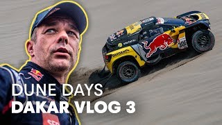 Sebastien Loeb Smashes His Wheel To Pieces Then Wins a Stage  Dakar Rally 2019 Ep3 [upl. by Esaj]