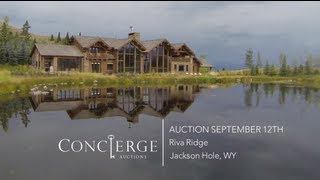 Look Video  Riva Ridge Preserve  Jackson Hole Luxury Home [upl. by Hewett]