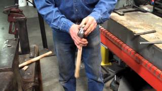 Farrier Hammer Handle Replacement [upl. by Krauss]