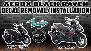 AEROX Decal Removal  Installation [upl. by Sallyanne]