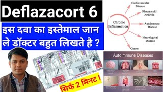 deflazacort tablets 6 mg usesDefcort 6defcort 6 uses in hindi [upl. by Obellia875]