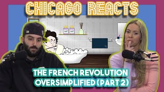 YouTubers React to The French Revolution  OverSimplified Part 2 [upl. by Fair]