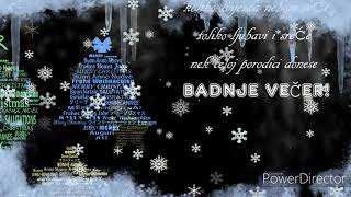 💞Čestitke za Badnje veče🧡🙏🎄 [upl. by Vlada]