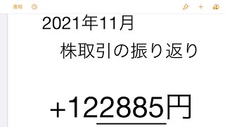 11月の株取引の振り返り、バルミューダのスマホは知ったら終わり [upl. by Ohs]