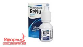 Renu Bausch amp Lomb MultiPlus Lubricating amp Rewetting Drops 8ml น้ำตาเทียม น้ำยาหยอดตา 58 [upl. by Kyriako597]