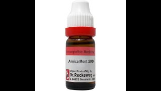 arnica mont 200 homeopathic medi [upl. by Benoite]