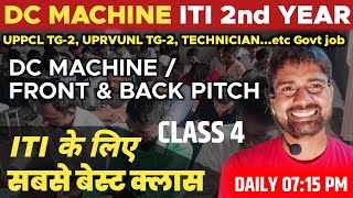 DC MACHINE  FRONT amp BACK PITCH  Lap amp Wave winding ITI Electrician 2nd Year Theory Class 7 [upl. by Rokach]