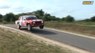 Slow motion jumps in SS10 of Autoplius 300 Lakes Rally 2013 [upl. by Doro]