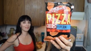 Totinos Pizza Chips REVIEW [upl. by Lune700]