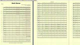 Dark Horse Katy Perry Marching Band Arrangement [upl. by Alletse]