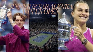 Sinner and Sabalenka WIN the US Open  This Week in Tennis [upl. by Yotal]