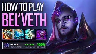 How To PERFECTLY Play BelVeth  The Ultimate BelVeth Guide For Season 14 EVERYTHING COVERED [upl. by Ditzel205]