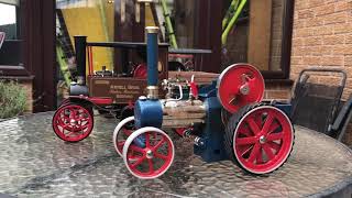 Wilesco Traction Engine Steam Roller amp Steam Lorry [upl. by Iggem]