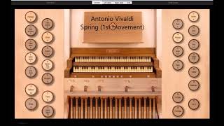 Antoni Vivaldi 4 Seasons arranged by Barry Todd Hauptwerk Giubiasco [upl. by Ayatnahs]