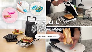 ✅ ¡HAUL BETTERWARE Probamos el nuevo BETTER DESAYUNOS y otros PRODUCTOS DE COCINA  Mundo Better 🌎 [upl. by Modeerf427]