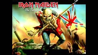 Iron Maiden  The Trooper Bass Backing Track No Bass [upl. by Gunnar]