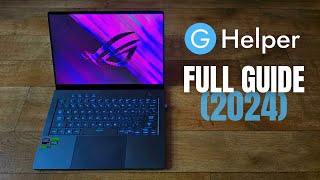 GHelper FULL Guide for Asus ROG Laptops 2024 Zephyrus G14G16 Flow X13 etc [upl. by Perla]