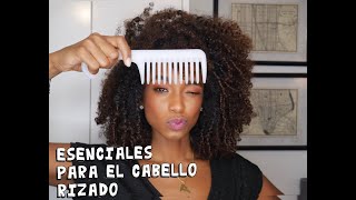 Esenciales para el cabello rizado Tips y trucos que debes conocer Tips and tricks for curly hair [upl. by Oloap]