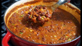 The Ultimate Stewed Red Kidney Beans  CaribbeanPotcom [upl. by Enneicul638]