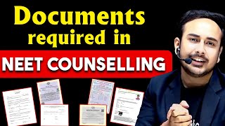 Documents Required in NEET Counselling 2024  MCC All India  State Counselling  MBBS  BDS  AYUSH [upl. by Constantino]