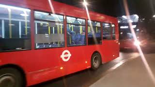 RARE WORKING  191 YY13VKR on the Route 455 in West Croydon Bus Station to Wallington Station [upl. by Teilo25]