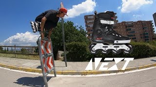 Xavi Eguino patinando los POWERSLIDE NEXT80mm [upl. by Ettennad]