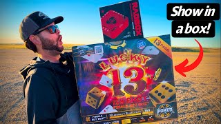 AMAZING Firework Show on 500 Budget RADBOX  Lucky 13 from WORLDS LARGEST ONLINE FIREWORK STORE [upl. by Aidyn]