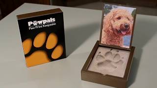 Pawpals Paw Print Casting Kit  Instant and Easy to Use [upl. by Concoff261]