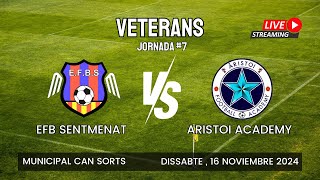 EFBS Veterans vs Aristoi Academy  16112024 [upl. by Adebayo993]