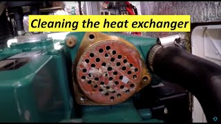 Sailboat Engine Maintenance Part 1 Cleaning the Heat Exchanger [upl. by Ettelrac]