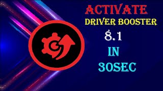 driver booster 8 Keyactivate driver booster 81 Teachy hoogle  30sec tip [upl. by Saihtam621]