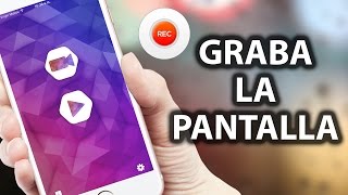 Como Grabar la pantalla de tu iPhone GRATIS  iOS 10  ZIDACO [upl. by Annaerda534]