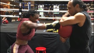 CLARESSA SHIELDS WORKING WITH JOHN DAVID JACKSON [upl. by Mufinella]