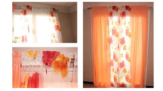 COMO HACER CORTINAS FACILES Y BONITAS [upl. by Ferdie]