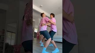 FINALLY DID THIS DANCE TOGETHER 😅  dance trend viral friends funny shorts [upl. by Onihc]