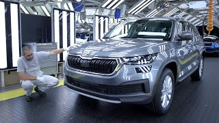 2022 Škoda KODIAQ Facelift PRODUCTION Line in Czech Republic  How its made [upl. by Jesselyn294]