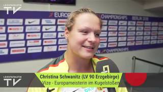 Christina Schwanitz quotEs ist schade dass das so ausgegangen istquot [upl. by Anaeli]