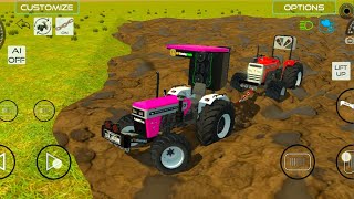 tractor wala game  indian tractor game  nishu deshwal tractor [upl. by Nilatak]