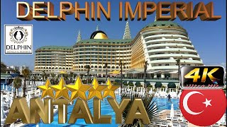 4K DELPHIN IMPERIAL HOTEL 2024 ЛИЧНОЕ МНЕНИЕ GOOD BEACH RESORT ANTALYA TURKEY [upl. by Ydnelg849]