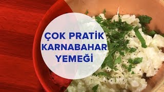 Şipşak Karnabahar Yemeği  Bebekler için Yemek Tarifleri 9 Ay [upl. by Crawley326]