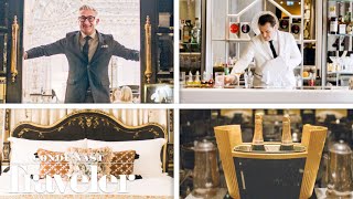 A VIP Tour of Londons Most Famous Hotel  Condé Nast Traveler [upl. by Fi]