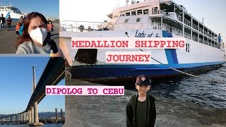 Medallion shipping lines  Direct quotDipolog to Cebuquot our first experienced ride [upl. by Tod]