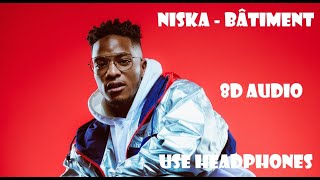 Niska  Bâtiment  8D AUDIO [upl. by Dorn]